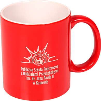 Kubki ceramiczne znakowane laserowo