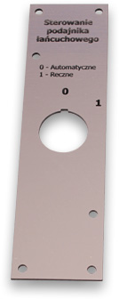 Pulpit sterowniczy z laminatu